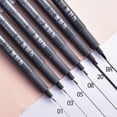 thumbnail image 3 of CAROOTU 6Pcs/Set Waterproof Sketch Pigment Fine Liner Pen Needle Drawing, 3 of 4