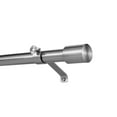thumbnail image 2 of Tailor & Taylor Curtain Rod With End Cap Finials | Metal Telescopic Drapery Hardware Set | Adjustable Rod 36" to 72" Width with Y Style Bracket & Cup Finial | for Kitchen, Living Room & Windows Silver, 2 of 3