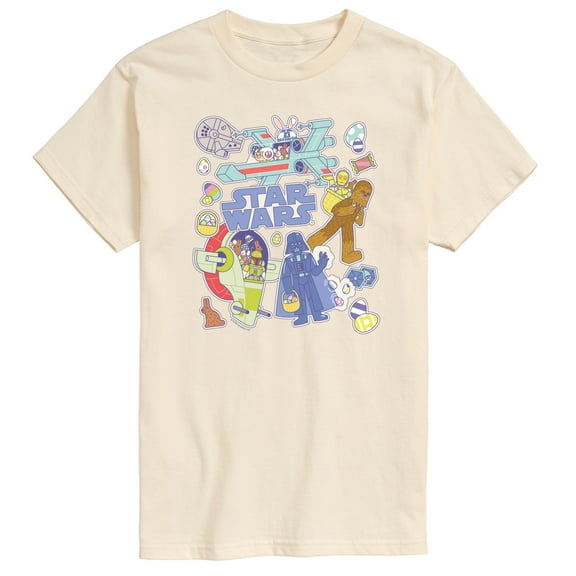 Star Wars - Easter Sticker - Men's Short Sleeve Graphic T-Shirt