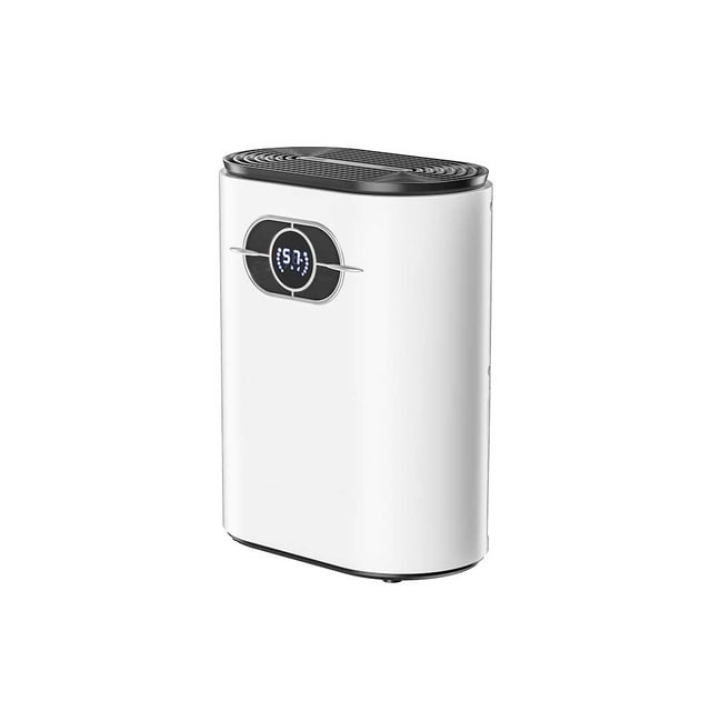 Kearding Deshumidificador eléctrico, 1200ml, portátil, de viaje, con Control remoto, absorbente de humedad Digital, secador de aire, dispositivo para Electrodomésticos 42W Enchufe de EE. UU. Kearding HA067455-01
