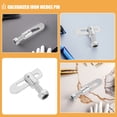 thumbnail image 3 of unbranded 2Ud Pestillo De Perno Resistente Para Remolques Y Camiones Con Cierre Plata, 3 of 8