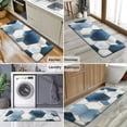thumbnail image 6 of Blue White Gold Hexagon Marble Pattern Kitchen Rug Mat,Kitchen Runner Rugs Non Skid Washable,Decorative Kitchen Floor Mats for Kitchen,Sink,Laundry,17"x47.2", 6 of 7