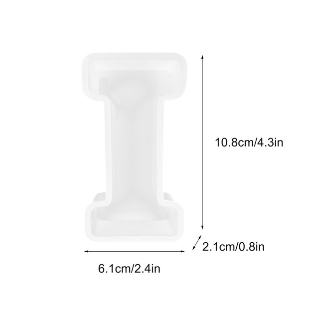 CEHVOM Alphabet Cake Baking Mould English Letter Silicone Mold 3D Alphabet Letter