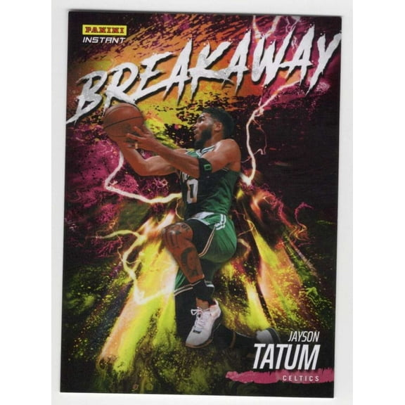 NBA 2021-22 Instant Breakaway Jayson Tatum Trading Card B3 (/2819) (Paniani)