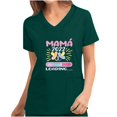 thumbnail image 1 of Mujeres de manga corta con cuello en V Tops Uniforme Día de la madre Impreso Bolsillos Blusa Enfermería Pompotops  hkajfhjk465077, 1 of 4