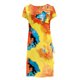 thumbnail image 4 of Vestido de mujer sexy de verano de manga corta con cuello redondo y cordón estampado Fridja  bnh412, 4 of 4