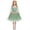 Green, variant on IDOPIP Toddler Girls Flower Embroidered Princess Dress Spaghetti Straps Tulle Tutu Wedding Pageant Dress