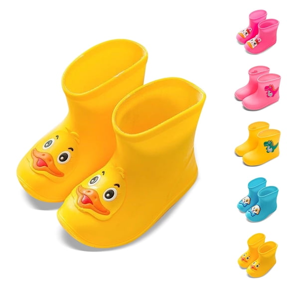 Miaoju Cartoon Character Rain Shoes Children's Rain Shoes Boys And Girls Water Shoes Baby Rain Boots Water Boots