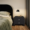 thumbnail image 4 of Meridian Furniture Artisto Table de Nuit Noire, 4 of 26