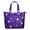 Halloween Purple Spider, variant on Halloween Purple Ghosts and Pumpkins Travel Tote Bags for Women Carry On,Large Weekender Bags for Women Travel,Multi Functional Duffle Bag for Work,Shopping,Sports