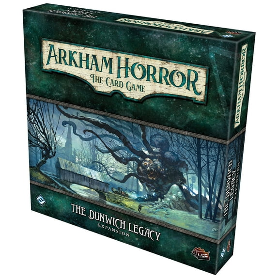 Arkham Horror: the Dunwich Legacy Expansion Cooperative Card Game for ages 14 and up, from Asmodee