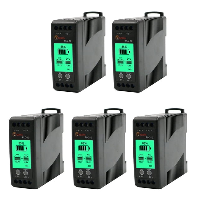 5X PLC-10 Ecualizador de BateríA Gel Activo Plomo ÁCido Li Li-Ion LiFePO4 Equilibrador de BateríA 2S 2P 12 24 36 48 96 V
