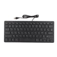 thumbnail image 1 of LAFGUR Computer Keyboard,Keyboard 78 Key Mute Ultra Thin Wired Mini USB Interface Desktop Computer Small Language Keyboard,Keyboard, 1 of 8
