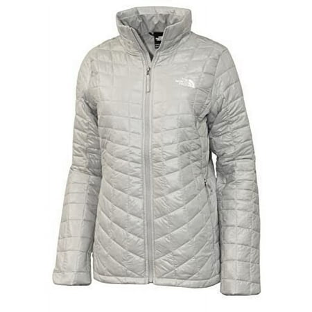 The North Face ThermoBall Eco NF0A4QS3A91 Women's Gray Insulated Jacket DTF682 (Regular,2XL)