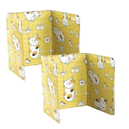 

Jungdeepe 2pcs Tabletop Placemat Wall Grease Baffle Cooking Oil Kitchen Splatter Shield Guard Proof Oil Barrier Aluminum Foil Screen Wicker Table Dinning Table with 6 Placement Mats round Woven Mats