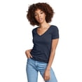thumbnail image 1 of Next Level Womens Ideal V, 2XL, Indigo, 1 of 1
