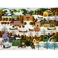 thumbnail image 3 of Buffalo Games 1000-Piece Charles Wysocki Blossom River Junction Jigsaw Puzzle, 3 of 6