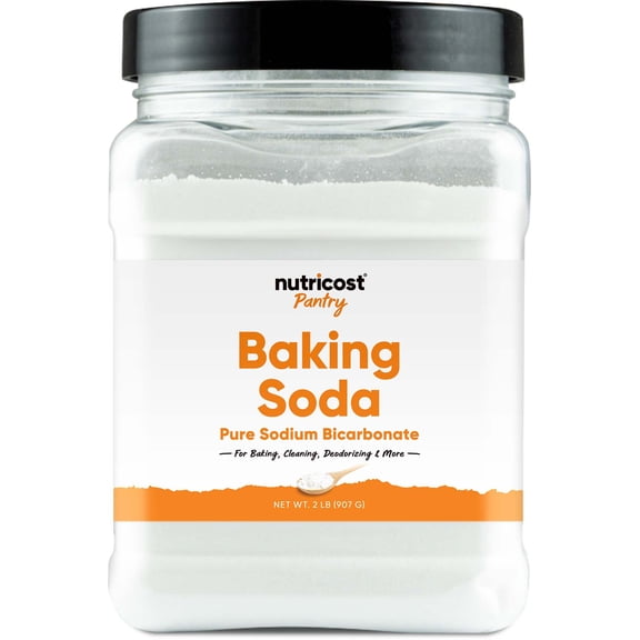 Nutricost Pantry Baking Soda (2 lbs) - For Baking, Cleaning, Deodorizing, and More