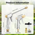 thumbnail image 2 of Turn Any Hose Into a High Pressure Water Cleaning Jet, 2026 Upgrade Jet Nozzle Power Washer for Garden Hose, Adjustable Lawn Garden Watering Sprayer Nozzles for Yards, Pets, Cars (Long Nozzle), 2 of 6