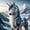12x12 inch, variant on Diamond Painting Kits for Adults White Horse Full Drill DIY Diamond Art for Adults Beginners Picture Art Crystal Painting for Home Wall Decor Gift