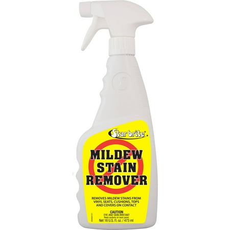 Star Brite Mildew Stain Remover, 16 oz (Best Way To Remove Stains From Car Upholstery)