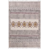 Casavani Geometric Custom Size Rectangle Rug,Beige 2x3 ft