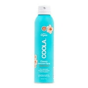 COOLA Organic Sunscreen SPF 30 Sunblock Spray, Dermatologist Tested Skin Care for Daily Protection, Vegan and Gluten Free, Tropical Coconut, 6 Fl Oz