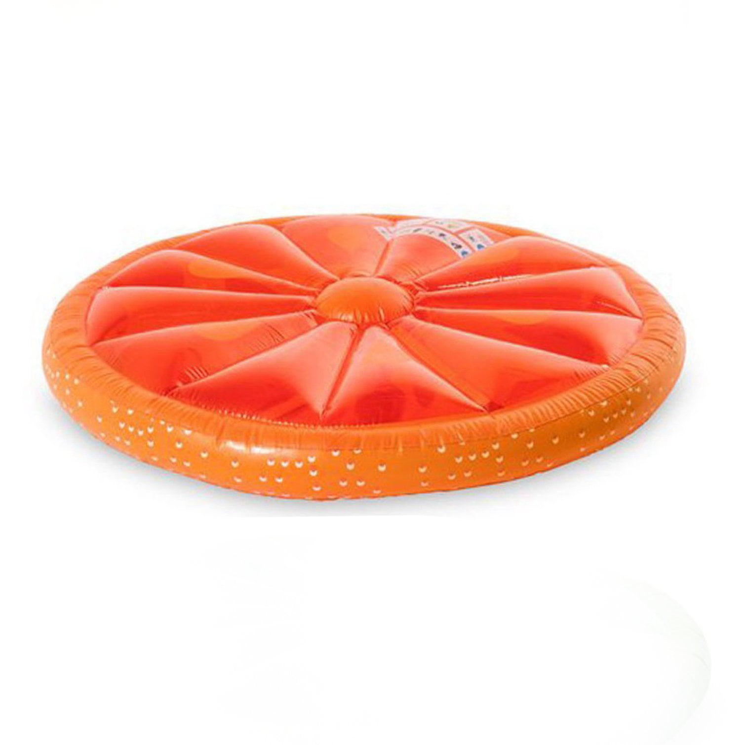 Swimline 60-Inch Inflatable Heavy-Duty Swimming Pool Orange and Lime Slice Float 