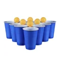 thumbnail image 6 of 50pcs Disposable Plastic Cups Everyday Use Sturdy Plastic Party Cups For All Occasions Available In Many Color Party Supplies Blue 50pcs, 6 of 6