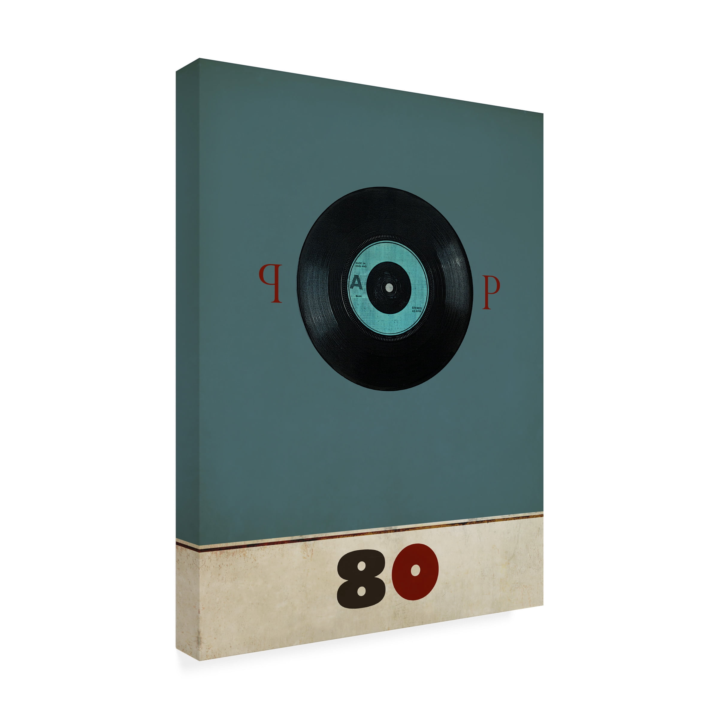 Sidney Paul and Co. 'Vinyl 80' Canvas Art