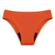 thumbnail image 1 of Gibobby Bragas Bikini Elásticas Bañador fisiológico menstrual para mujer, a fugas, ropa interior menstrual 4 capas, ropa interior malla flujo, ropa interior absorción agua rápida （Anaranjado， XS), 1 of 4