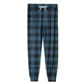 thumbnail image 5 of Yusimy Men's Checkered Jogger Pajama Pants - Elastic Waist with Drawstring, Pocket, Cuffed Ankle, Soft Fabric, Sleek Casual Loungewear for Home, 5 of 5