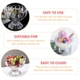 thumbnail image 4 of Shisuyan 6Pcs 100ml Dessert Cups Ice Cream Holders Pudding Cups Fruit Bowls (Transparent), 4 of 9