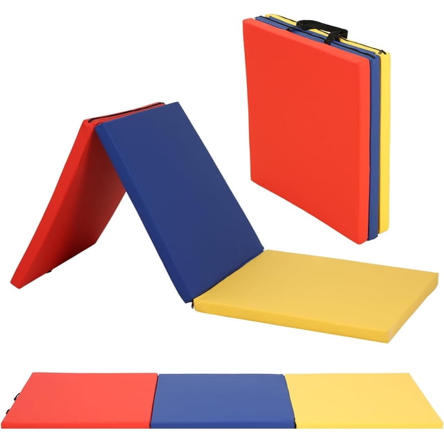 Gymnastics Mats Tumbling Mats For Gymnastics Exercise Mat Gymnastics Mats For Home Exercise Pad Foldable Lightweight Home Gymnastics Panel Mat For Home Gym Mat Yoga Mat