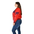 thumbnail image 2 of Chamarra universitaria Roman Fashion Tallas Extras 7094 Rojo 42, 2 of 7