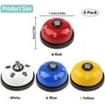 thumbnail image 2 of Dalrosia Pet Training Bells, 4 Pack Dogs Bell for Door Potty Training and to Ring to Go Outside Communication Device Dog AgilityTraining Equipment Interactive Toys, 2 of 5