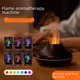 thumbnail image 1 of Máquina de aromaterapia con simulación de llama, pequeños electrodomésticos con USB, humidificador de aire para aromaterapia, humidificador de llama colorido, 1 of 5