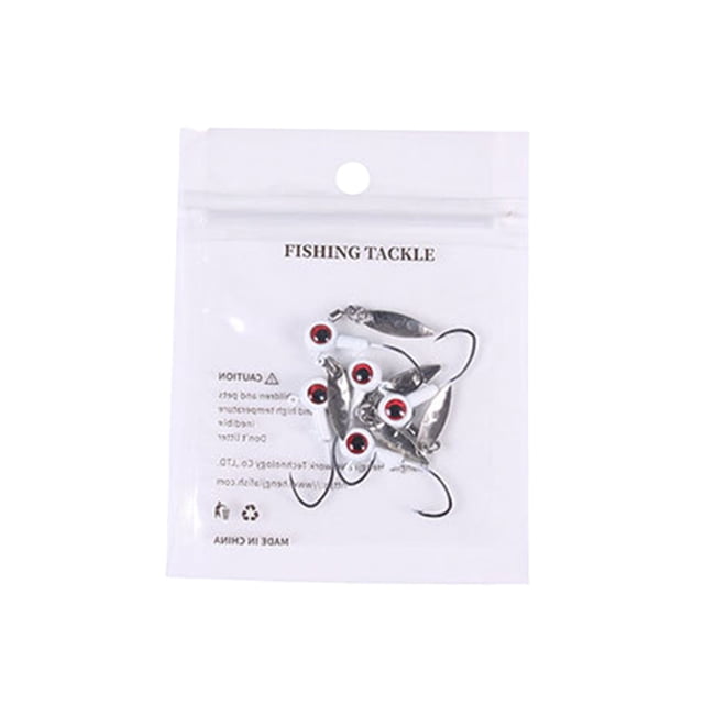 Fishing Deep Fishhook Jigging Versatile Walleye Fishhook With Thumper Fishhook Species Fishhook Fishing Fishhook Jigging Assorted Sizes And Colors 1 Set(5pcs) Rigs for Saltwater Float Suits for Ice