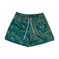 thumbnail image 1 of Pantalones Atléticos de Verano de la Cintura Elástica con Cordón Imprimir Pantalones Cortos Deportivos de Cinco Puntos para la Playa Y el Gimnasio, 1 of 2