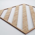 thumbnail image 5 of Ekena Millwork 15 3/8"W x 15 3/8"H x 1/4"T Medium Rothwell Decorative Fretwork Wood Wall Panels, Red Oak, 5 of 18