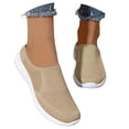 thumbnail image 3 of ibiyuan Wide Toe Box Sneakers Women Closures Arch Support Women's Walking Shoes Mesh Knitted Walking Anti-Skid Women's Fashion Sneakers Breathable Hands Free Mary Jane Shoes Sock Shoe, 3 of 7