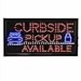 thumbnail image 3 of Alpine Industries Neon LED Curbside Pickup Sign for Business - Electronic Lighted Board w/Two Display Modes - for Restaurants, Cafes, Diners (Rectangular, 19" x 10"), 3 of 4