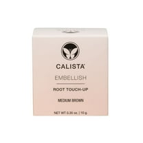 Calista Embellish Root Touch-Up Hair Color Correcter, Medium Brown 0.35 oz