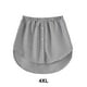 thumbnail image 4 of Minnieouse Extensores de camisa Cola Irregular Blusa Desmontable Casual Suéter Dobladillo Ajustable Barrido Ropa Dobladillo inferior Vestidos raya blanca negra 4XL, 4 of 6