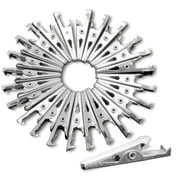 PARTYSAVING 100 PCs Electric Non Insulated Testing Crocodile Clamps Alligator Clips New US, WMT1614