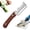 #A, variant on 3 in 1 Premium Heavy Duty Stainless Steel Peeler - 2026 New 0 Snag Wooden Peeler for Kitchen - Multifunctional Vegetable Peeler with Bottle Opener & Serrated Blade - Fruit & Potato Peeling Tool (A+B)