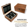 thumbnail image 4 of Set de Regalo con Vasos de Vidrio Vintage Swirl Mixologic Gift Set, 4 of 9