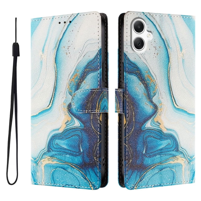 FOXDOCK Funda Tipo Cartera para Samsung Galaxy A07 con Soporte y Correa – Diseño de Patrones Lindos