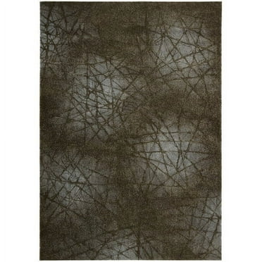 Nourison Parallels PR21 Aqua 3'6" x 5'6" Rug
