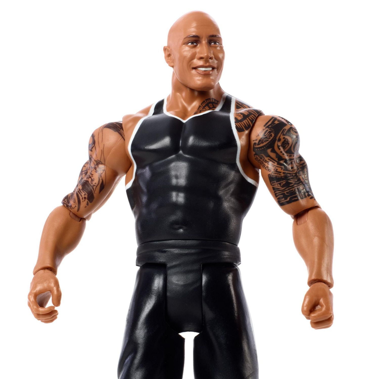 WWE Top Picks The Rock Action Figure, 6-in / 15.24-cm Posable Collectible & Gift for Ages 6 Years Old & Up